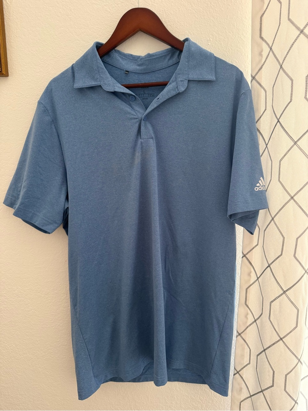 adidas Men’s Slate Blue Performance Polo